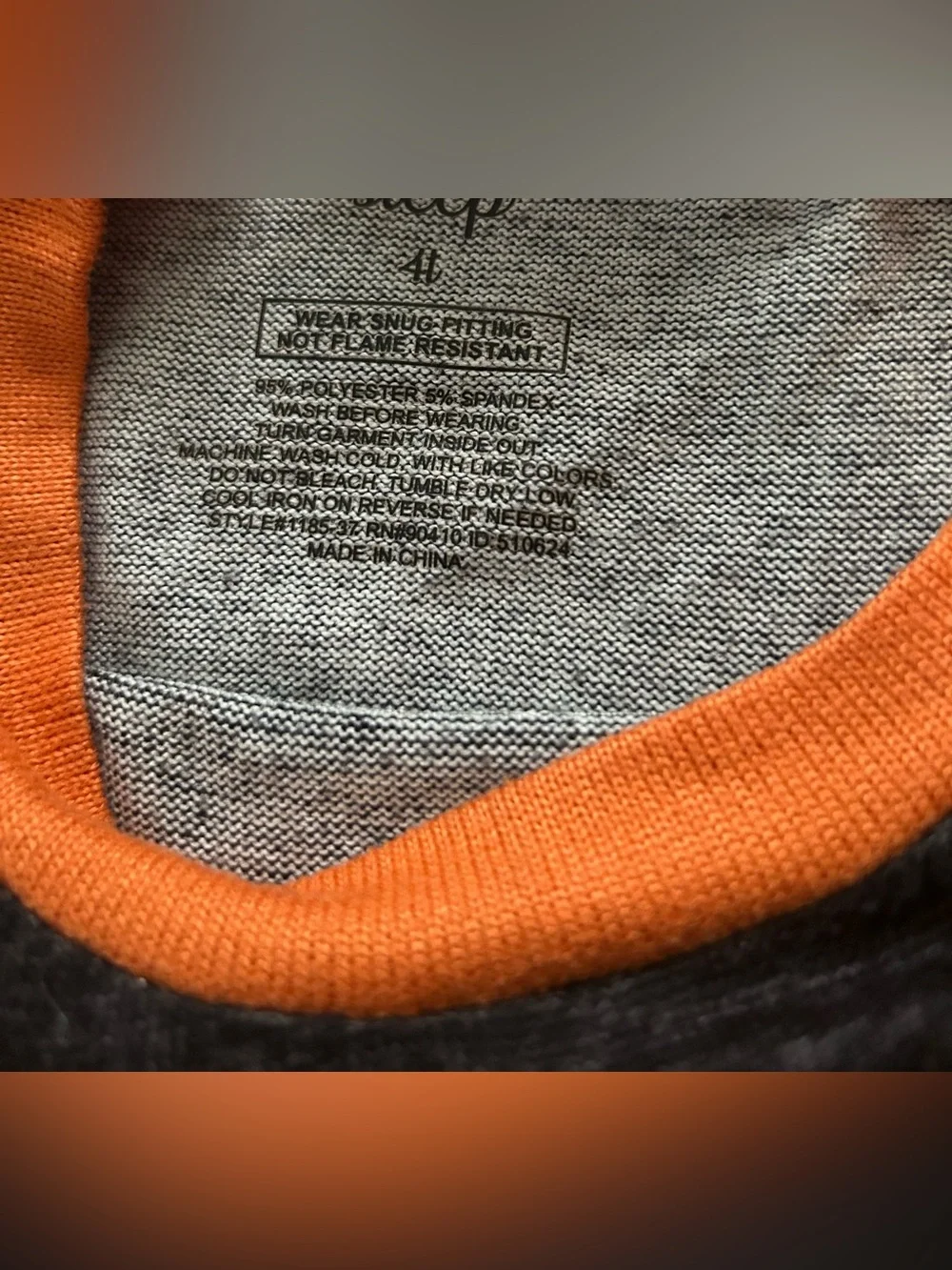 5/$20 Trick or treat sleep Candy-Saurus Halloween Pajama 4T